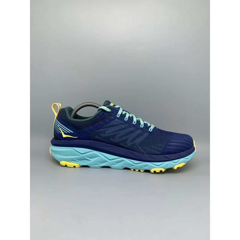 Hoka One Challenger ATR 5 Navy Blue Trail Running Shoes  Women's Sz 9